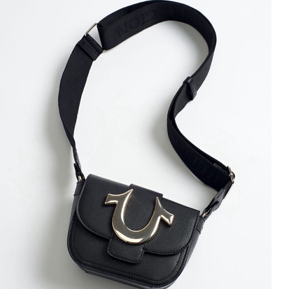 True Religion Handbags - NWT True Religion Mini Horseshoe Bag in Black